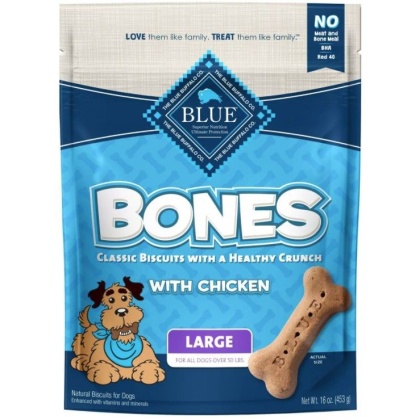 Blue Buffalo Classic Bone Biscuits with Chicken Large