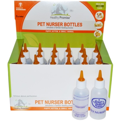 Four Paws Healthy Promise Pet Nurser Bottles