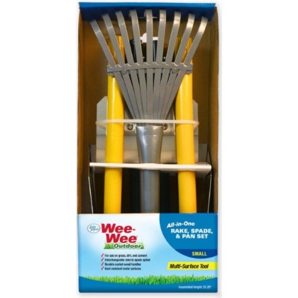 Four Paws Wee Wee All in One Dog Waste Pooper Scooper Set