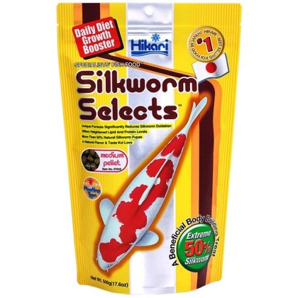 Hikari Silkworm Selects Koi Food