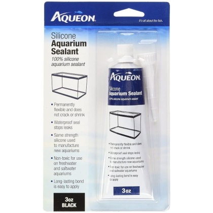 Aqueon Silicone Aquarium Sealant - Black
