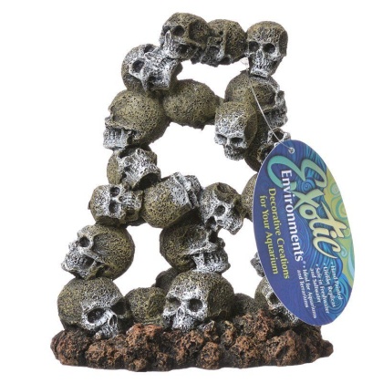 Exotic Environments Skull Archway Aquarium Ornament