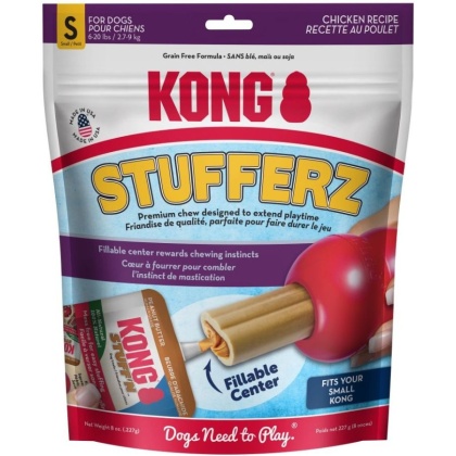 KONG Stufferz Chicken Recipe Dog Treats Small