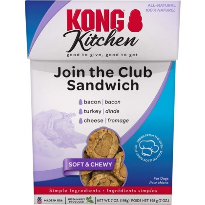 KONG Kitchen Join the Club Sandwich Dog Treat