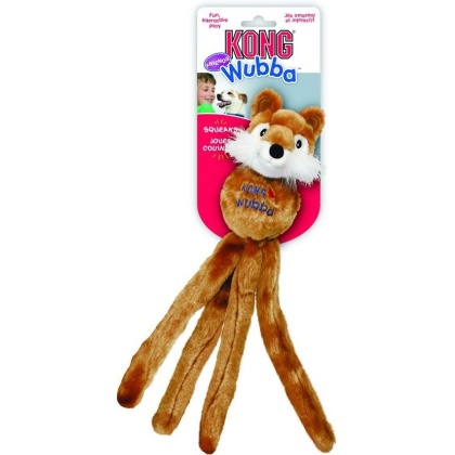 KONG Wubba Plush Friends Dog Toy
