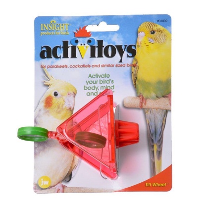 JW Insight Tilt Wheel Bird Toy