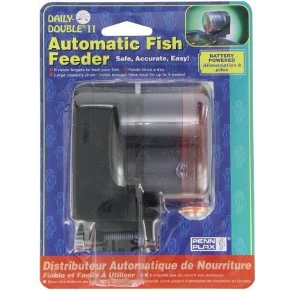Penn Plax Daily Double II Automatic Fish Feeder