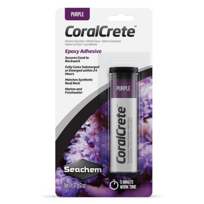 Seachem CoralCrete Purple Epoxy Adhesive