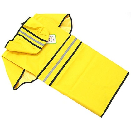 Fashion Pet Rainy Day Dog Slicker - Yellow