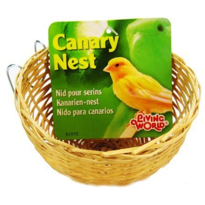 Living World Wicker Canary Nest