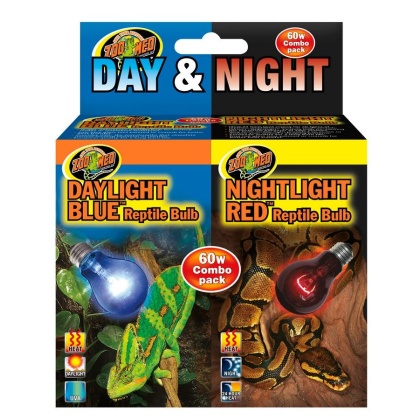 Zoo Med Day & Night Reptile Bulbs Combo Pack